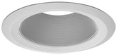 HALO ETN-6109WB Baffle Trim, 6 in Dia Recessed Can, Plastic Body, White